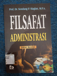 Image of Filsafat Administrasi