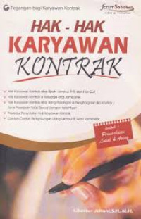 Image of Hak-Hak Karyawan Kontrak