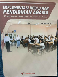 Image of Implementasi kebijakan pendidikan agama