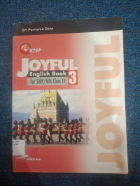 Image of Joyful English Book For SMP/MTs Class IX