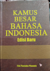 Image of Kamus Besar Bahasa Indonesia : Edisi Baru