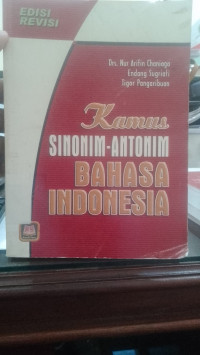 Image of Kamus sinonim - antonim bahasa indonesia