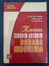 Image of Kamus Sinonim - Antonim Bahasa Indonesia