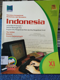 Image of Membina kompetensi berbahasa dan bersastra Indonesia