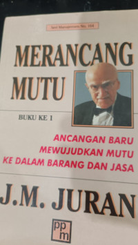 Image of Merancang Mutu Bukuy Pertama