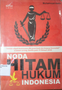 Image of Noda Hitam Hukum Indonesia