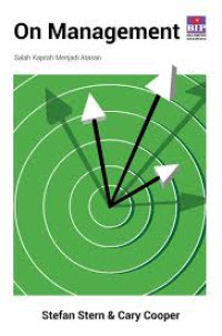 Image of On management ;Salah Menjadi AtasanKaprah
