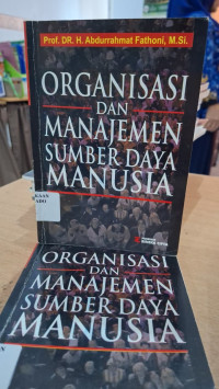 Image of Organisasi & Manajemen Sumber Daya Manusia