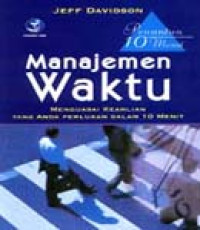 Image of Penuntun 10 Menit Manajemen Waktu