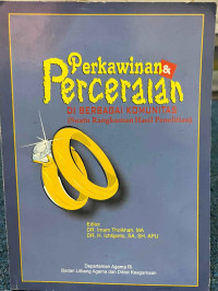 Image of Perkawinan dan perceraian di berbagai komunitas
