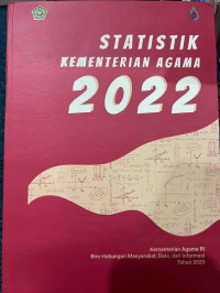 Image of Statistik kementerian agama 2022