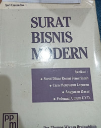 Image of Surat Bisnis Modern