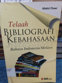 Image of Telaah Bibliografi Kebahasaan Bahasa